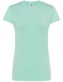 Goedkope Dames T-shirt JHK Regular Comfort Mint Green